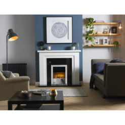 Dimplex Portree 3D Optiflame Electric Fire Chrome - POR20CH -Heat Forge Shop 02ef92f6 c8c2 457c a1df 642acc58d97e