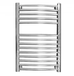 Discount Curved Chrome Towel Rail 764mm X 500mm - 5MAC7