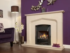 Flavel Decadence Plus HE Gas Fire Remote Control Black Nickel