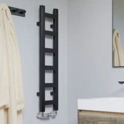 Terma Easy Heated Towel Rail 960x200mm Matt Black - WGEAS096020KS95SX -Heat Forge Shop 110ffd5f fd1d 4c2c 941e cb7c2bbb282d