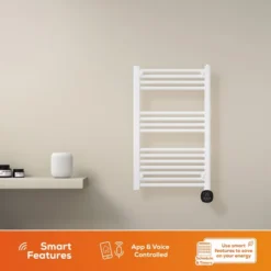 TCP Smart 500W Electric Towel Radiator White - SMAWHTOWRAIL500W05EW -Heat Forge Shop 113a4532 dabd 4f12 8b0f d051df93c883