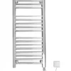 Discount Straight Electric Chrome Towel Rail 764mm X 500mm - 5MC7E