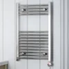 Terma Leo Electric Towel Rail With MEG Element 800x500mm Chrome - WLLLE080050-KCROE8MEGP -Heat Forge Shop 1788591c 17b0 400b b62a ed7ea1f6d10c