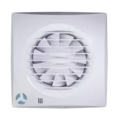Airflow QuietAir QT100HT 100mm Quiet Humidity Extractor Fan With Timer - 90001050
