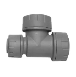 Polyplumb 22mm X 15mm X 22mm End Reduced Tees Box Of 150 - PB1422/150