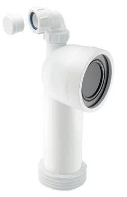 McAlpine 4" 90° Universal Boss Pan Connector - WC-CON8V - K08198