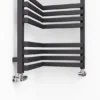 Terma InCorner Heated Towel Rail 1545x350mm Modern Grey - WGQIN154035KDGRSX -Heat Forge Shop 38801661 0738 47f5 9b76 65ae0fd60c10
