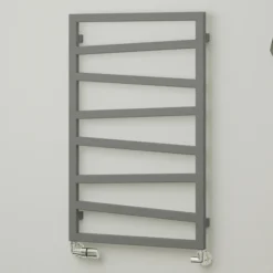Terma Zig Zag Heated Towel Rail 835x500mm Salt N Pepper - WGZIG083050KSPPSX
