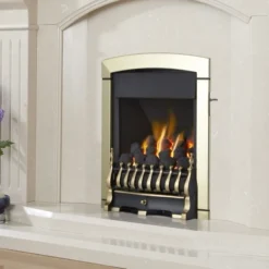 Flavel Calypso Plus Gas Fire Brass - FKPC42SN