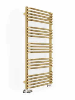 Terma Alex Heated Towel Rail 1140x500mm Brass - WGALE114050-KBRASX -Heat Forge Shop 4fe0afc2 0c27 455b 8c21 3aaf59b85367