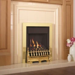 Flavel Windsor Traditional Plus HE Gas Fire Brass