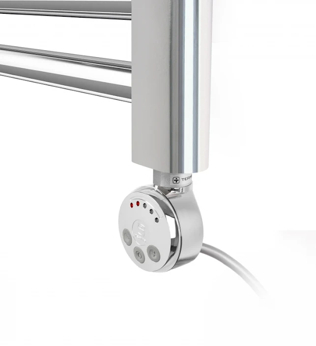 Terma Leo Electric Towel Rail With MEG Element 1200x500mm Chrome - WLLLE120050-KCROE8MEGP 4 Terma Leo Electric Towel Rail With MEG Element 1200x500mm Chrome - WLLLE120050-KCROE8MEGP - Image 2