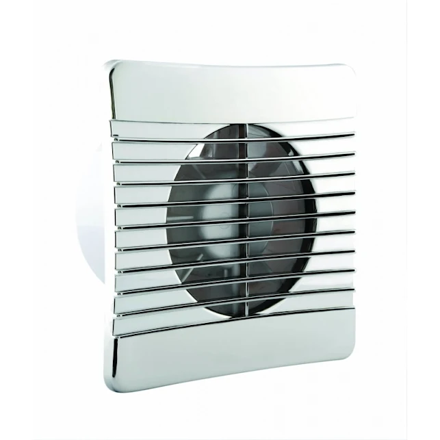 Airvent 100mm Low Profile Fan With Cover & Timer - 404119 3 Airvent 100mm Low Profile Fan With Cover & Timer - 404119
