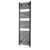 Towelrads Pisa 25mm Black Straight Heated Towel Rail 1600x500mm - 170008 -Heat Forge Shop 615e0949 f474 416b bbc3 2c40617a1014 1