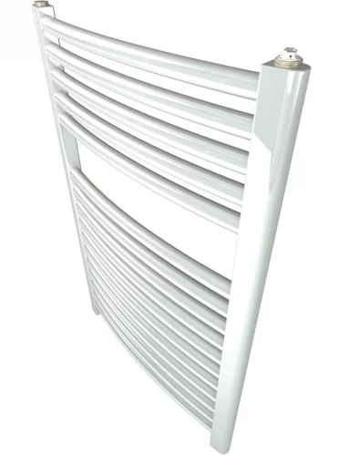 Stelrad Ladder Curved Towel Rail White - 147008 3 Stelrad Ladder Curved Towel Rail White - 147008