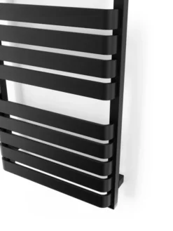 Terma Warp T One Electric Towel Rail 1695x500mm Matt Black - WWWTN169050KS95E8P -Heat Forge Shop 747d1155 f3bd 40ab 8e32 038ce9bd864b