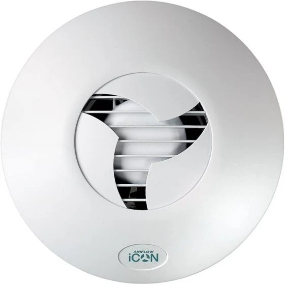 Airflow Icon 30 100mm Mixed Flow Extractor Fan - 72591601 3 Airflow Icon 30 100mm Mixed Flow Extractor Fan - 72591601