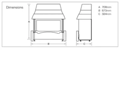 Flavel Emberglow Outset Gas Fire Remote Control -Heat Forge Shop 9048fc93 716b 41fe 8267 a17575bb7e3b