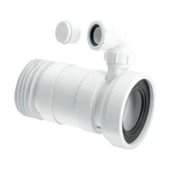 McAlpine 4" Flexible Universal Boss Pan Connector - WC-F26RV