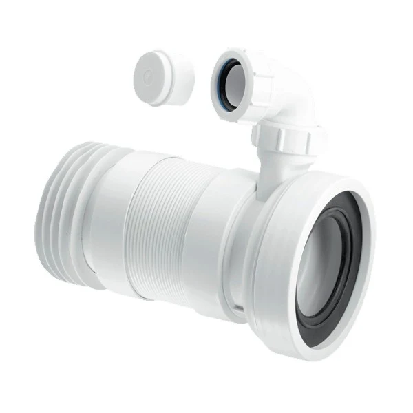 McAlpine 4" Flexible Universal Boss Pan Connector - WC-F26RV 3 McAlpine 4" Flexible Universal Boss Pan Connector - WC-F26RV