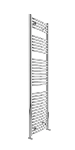 Lazzarini Essential 690mm X 600mm Towel Rail Curved Chrome - 148232