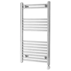 Towelrads McCarthy 43 Degree Regulated Chrome Electric Towel Rail 550x500mm - 121019