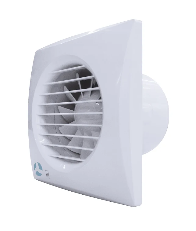 Airflow QuietAir QT100HT 100mm Quiet Humidity Extractor Fan With Timer - 90001050 3 Airflow QuietAir QT100HT 100mm Quiet Humidity Extractor Fan With Timer - 90001050 - Image 2