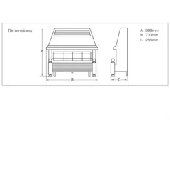 Flavel Regent LFE Remote Control Outset Gas Fire Bronze - FRLCP0RN2 -Heat Forge Shop adc73bc2 488f 4ed2 9e92 912d004a0b36 5