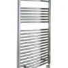 Pisa Chrome Straight Towel Rail - 600mm X 400mm - ZTK0006401 - 140001 -Heat Forge Shop addea105 6513 459a 82b5 d1c138ef7967