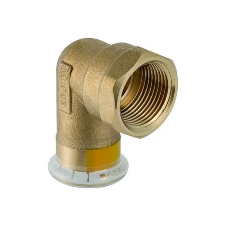 Geberit Mapress Copper Elbow Adaptor 90 Deg With Female Thread 22mm X 3/4" - 34727 3 Geberit Mapress Copper Elbow Adaptor 90 Deg With Female Thread 22mm X 3/4" - 34727