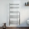 Essentials Heated Towel Rail Chrome 1200 X 600mm Flat -Heat Forge Shop afc51793 d006 475e a780 c10d324f31ef