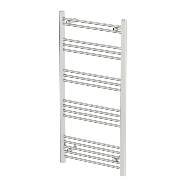 Essentials Heated Towel Rail Chrome 1200 X 600mm Flat 7 Essentials Heated Towel Rail Chrome 1200 X 600mm Flat - Image 5
