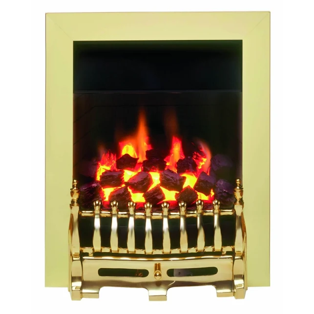 Valor Blenheim Slimline Inset Gas Fire Brass 3 Valor Blenheim Slimline Inset Gas Fire Brass
