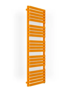 Terma Warp T One Electric Towel Rail 1695x500mm Matt Orange - WWWTN169050K2M3E8P -Heat Forge Shop d32e06d3 c276 44d9 b59e 5c185fe70412