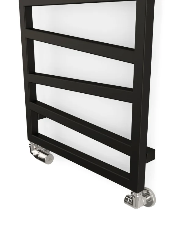 Terma Zig Zag Heated Towel Rail 1070x500mm Heban Black - WGZIG107050KIHESX 7 Terma Zig Zag Heated Towel Rail 1070x500mm Heban Black - WGZIG107050KIHESX - Image 5
