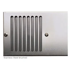 Myson Kickspace 500E / 500 Duo Grille - Brushed Stainless Steel - EBSG500