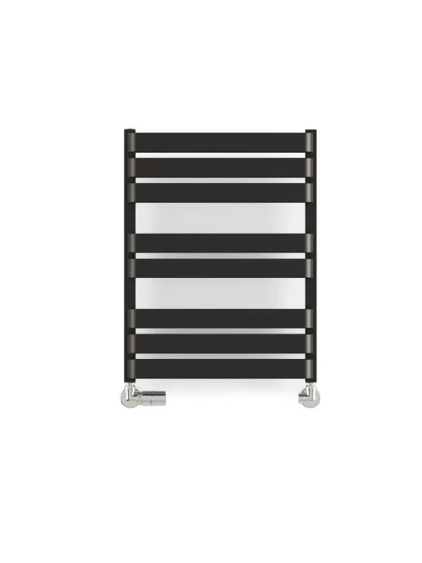 Terma Warp T Bold Heated Towel Rail 655x500mm Matt Black - WGWTB065050-KS95SX 4 Terma Warp T Bold Heated Towel Rail 655x500mm Matt Black - WGWTB065050-KS95SX - Image 2