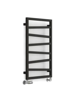 Terma Zig Zag Heated Towel Rail 835x500mm Heban Black - WGZIG083050KIHESX -Heat Forge Shop e79b0f62 9ffa 4ce2 8cea 6500f11751f7