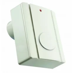 Airvent High Performance 100mm Centrifugal Bathroom & Kitchen Single Speed Fan - AC100TN/436548