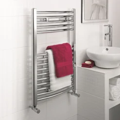 Discount Curved Electric Chrome Towel Rail 1200mm X 420mm - 4MAC12E -Heat Forge Shop f29ee304 87db 4012 8315 f6fdd6de684b