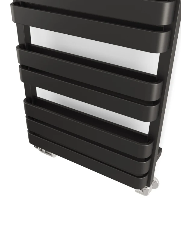 Terma Warp T Bold Heated Towel Rail 655x500mm Matt Black - WGWTB065050-KS95SX 5 Terma Warp T Bold Heated Towel Rail 655x500mm Matt Black - WGWTB065050-KS95SX - Image 3