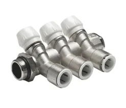 Speedfit Brass 2 Port Manifold 15mm X 3/4" - JGMAN2